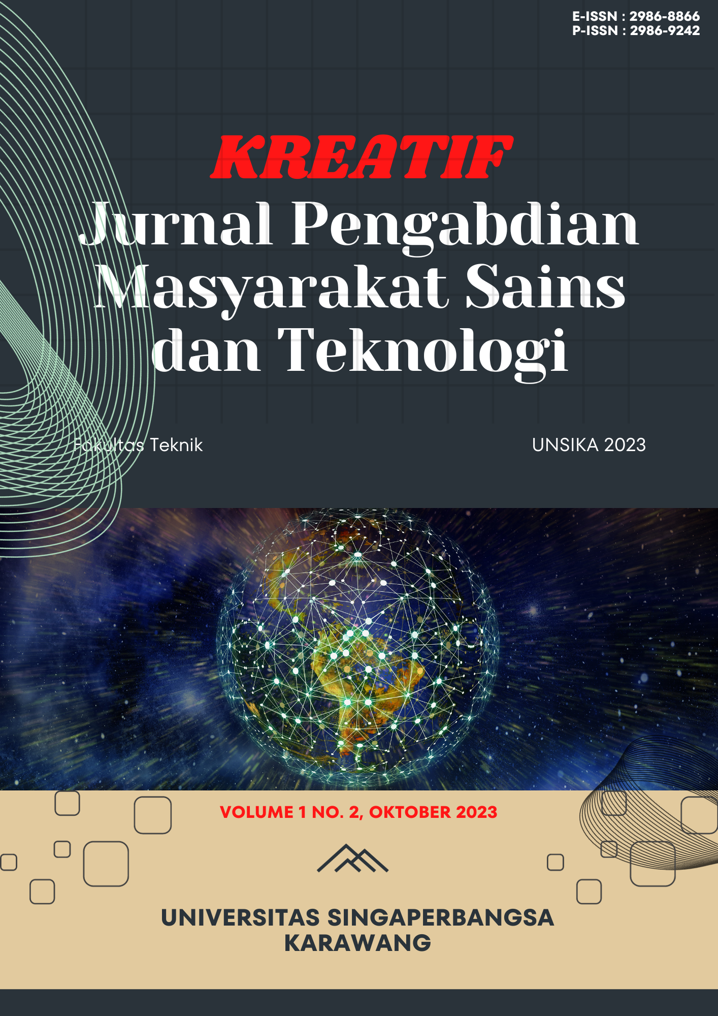 					View Vol. 2 No. 2 (2024): KREATIF: Jurnal Pengabdian Masyarakat Sains dan Teknologi
				